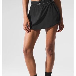 Alo match point tennis Skirt in black XS